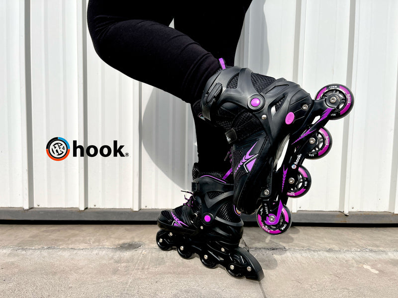 Patines en Línea Hook Fitness Morado