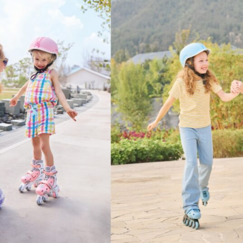 Patines en Línea Infantiles 2 en 1 Globber Verde