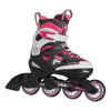Patines en línea Fila J-ONE + protecciones adultos rosados