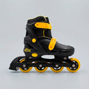 Patines en línea ajustables Infantiles Onwheels Black Yellow