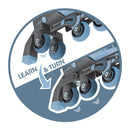 Patines en Línea Infantiles 2 en 1 Globber Azul