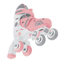 Patines en Línea Infantiles 2 en 1 Globber Rosado