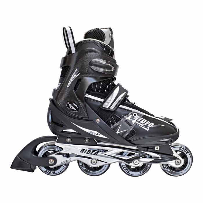 Patines en línea Rider Roller Grand negros vista lateral