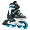 Patines en línea SFR Pulsar adultos negros y azules