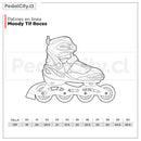 Patines en línea Moody Tif Astro Blue