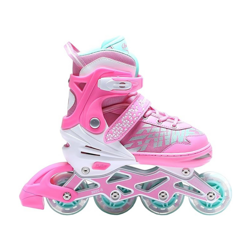 Patines en línea ajustables Infantiles BanWei Pink