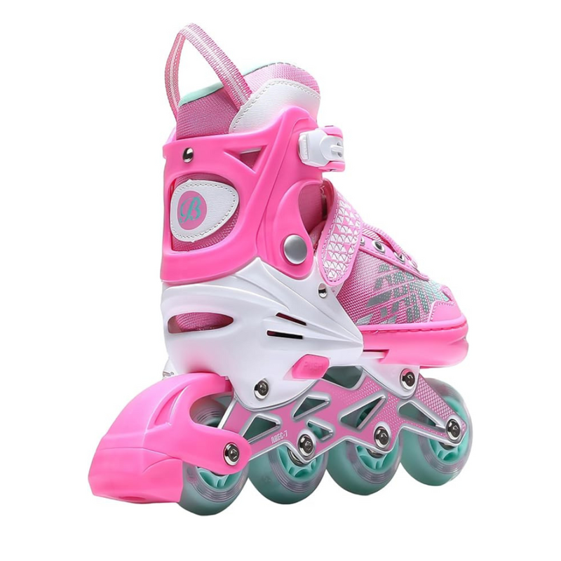 Patines en línea ajustables Infantiles BanWei Pink