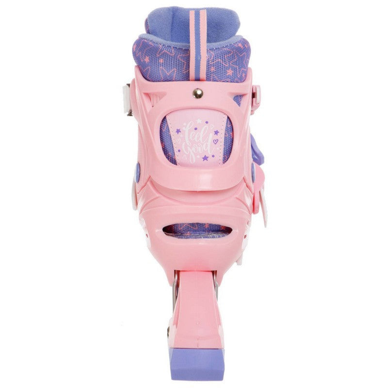 Patines en Línea Infantiles Ajustables Rosado
