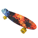 Patineta Penny Flama Naranja/Azul