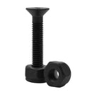 Pernos para skate cruz 1.4" Blank negro