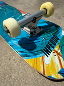 Skate Inpeddo Blue Leaves 8"