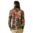 Polera Bicicleta Lifestyle BKNR Manga Larga Camo Verde Fox