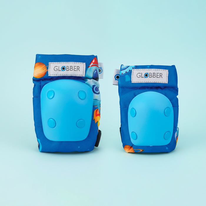 Set de protecciones Globber Rocket niños azul