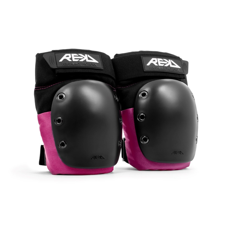 Protecciones de Rodilla Rekd blackPurple