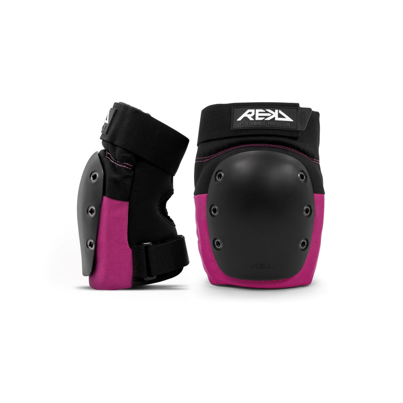 Protecciones de Rodilla Rekd blackPurple