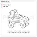 Patines Quad Fila Gift White