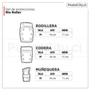 Set de protecciones Rio Roller