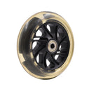 Ruedas Delanteras para Scooter con Luces y Rodamientos 120 mm Black