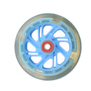 Ruedas Delanteras para Scooter con Luces y Rodamientos 120 mm Blue