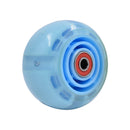 Ruedas Traseras para Scooter con Luces y Rodamientos 80 mm Blue