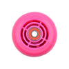 Ruedas Traseras para Scooter con Luces y Rodamientos 80 mm Pink