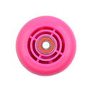 Ruedas Traseras para Scooter con Luces y Rodamientos 80 mm Pink
