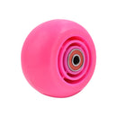 Ruedas Traseras para Scooter con Luces y Rodamientos 80 mm Pink