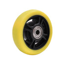 Ruedas Traseras para Scooter con Luces y Rodamientos 80 mm Yellow