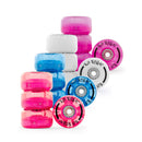Ruedas Rio Roller con luces Rosa Frost 58x33MM