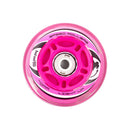 Ruedas para patines en línea Light Up Pink