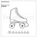 Patines Quad Hook School White