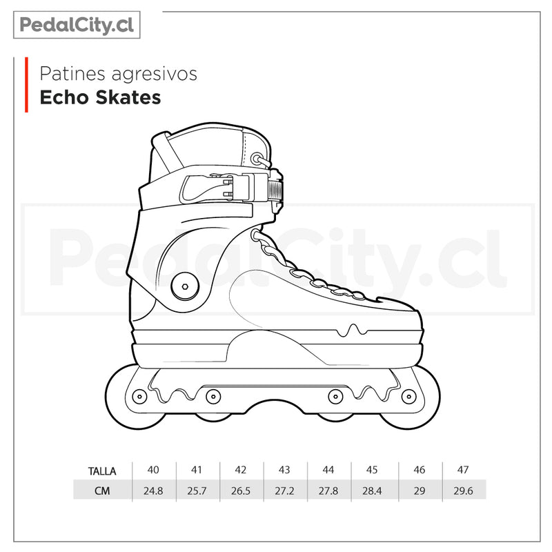 Patines agresivos Echo Verve Grey