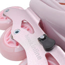 Detalle del chasis Hook Inline rosado de los patines Hook Pastel Pink
