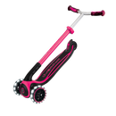 Scooter Globber ACE Lights para Niños y Adultos Fuchsia
