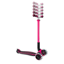 Scooter Globber ACE Lights para Niños y Adultos Fuchsia