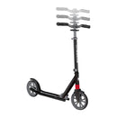 Scooter Globber NL 205 Black Grey manillar regulable en altura