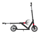 Scooter Globber NL 205 Black Grey mecanismo de plegado en acción