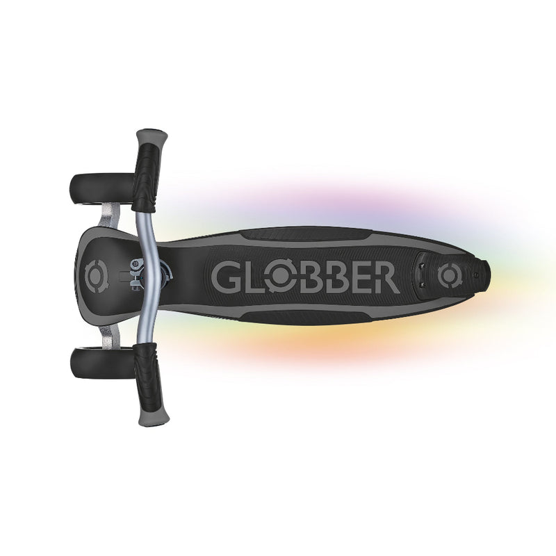 Scooter Globber Ultimum Lights para Niños y Adultos Grey