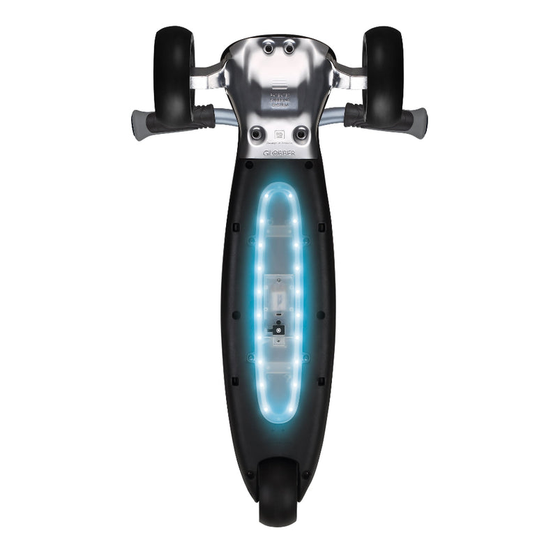 Scooter Globber Ultimum Lights para Niños y Adultos Grey