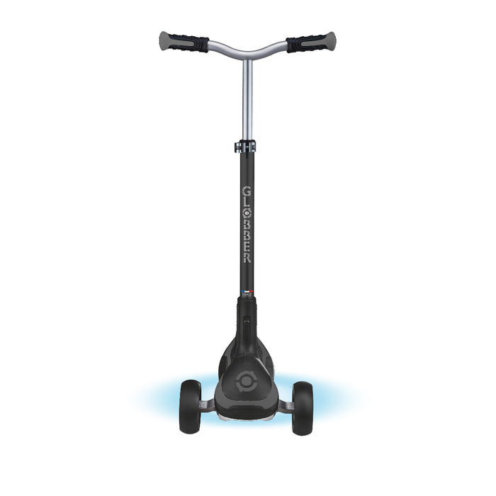 Scooter 3 ruedas Globber Ultimum con luces, niños, gris