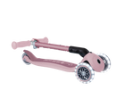 Scooter Infantil 3 Ruedas Globber Ecológico Plegable con Luces Berry