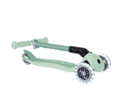 Scooter Infantil 3 Ruedas Globber Ecológico Plegable con Luces Pistachio