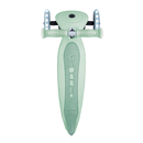 Scooter Infantil 3 Ruedas Globber Ecológico Plegable con Luces Pistachio