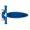 Scooter de 3 ruedas Globber Junior Plegable Lights Navy Blue vista superior de la plataforma
