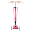 Scooter Globber Elite Glow Lights Coral Pink: se inclina para girar