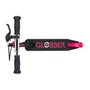 Scooter Infantil Globber Flow Element Junior Lights Black Pink vista superior de la plataforma