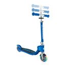 Scooter Infantil Globber Flow Foldable Junior Lights Navy Blue manillar regulable en altura
