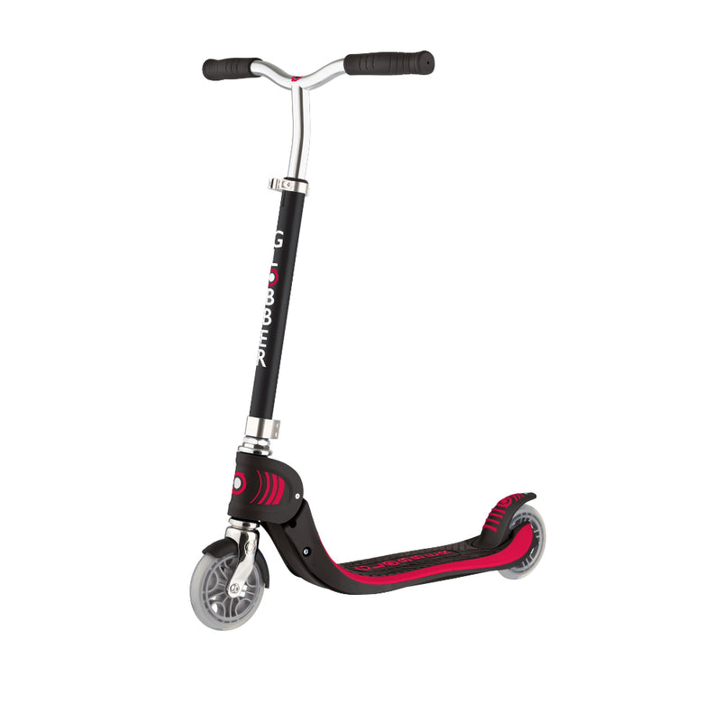 Scooter Infantil Globber Flow Junior Plegable con Luces LED Black