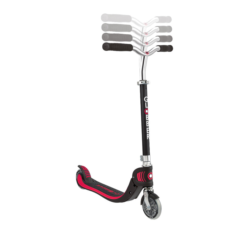 Scooter Infantil Globber Flow Junior Plegable con Luces LED Black