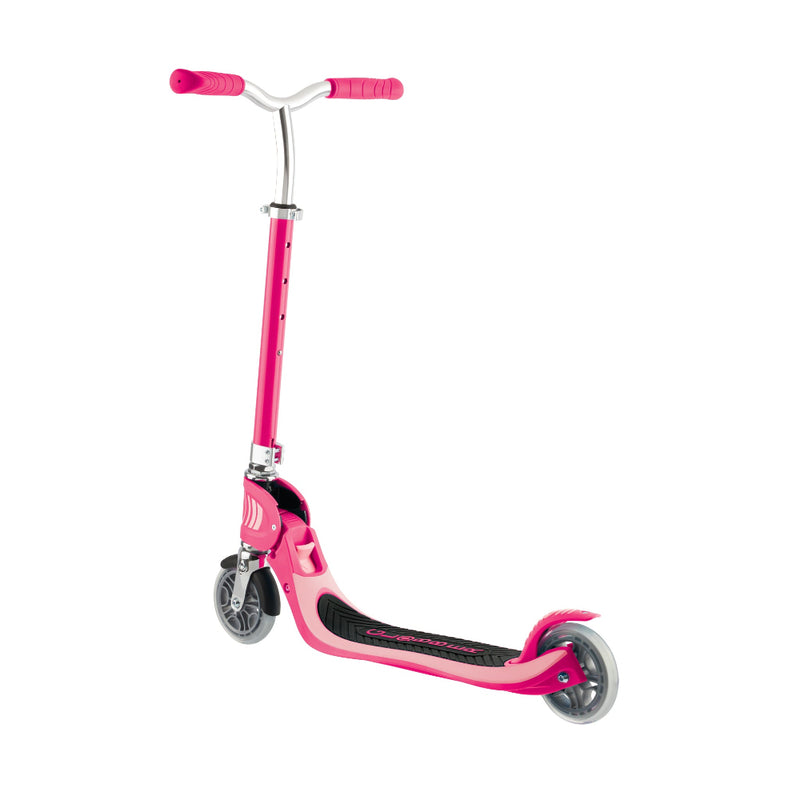 Scooter Infantil Globber Flow Junior Plegable con Luces LED Fuchsia